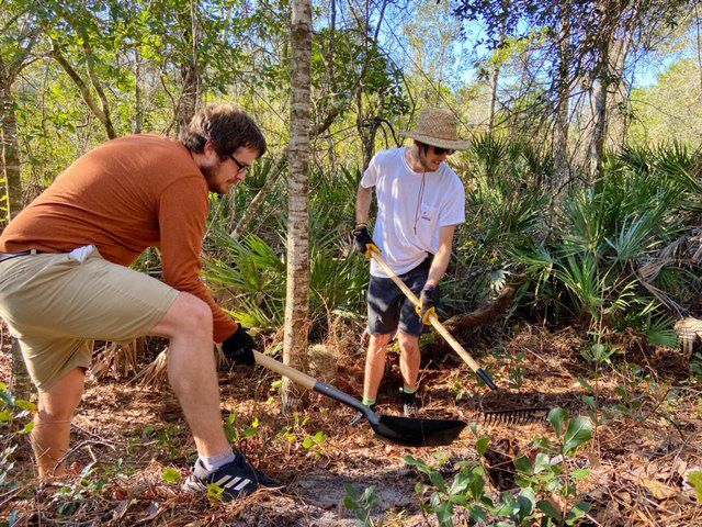 UCF Arboretum and SORBA-Orlando start building mountain bike trails